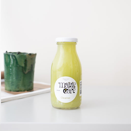Jus pressé à froid vegan et healthy